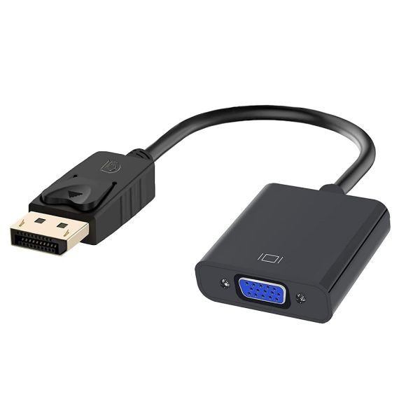 Adattatore da DisplayPort a VGA placcato oro Adattatore da DisplayPort a VGA placcato oro